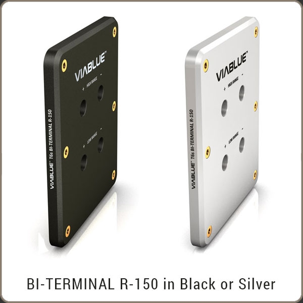 Viablue R-150 Biwiring Silver & Binding Posts